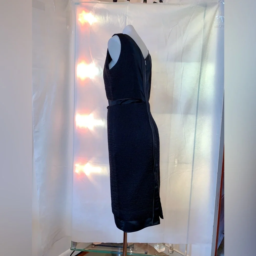 Marc Jacobs Black Midi Dress, size 8 - Picture 4 of 10